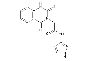 2-(2,4-diketo-1H-quinazolin-3-yl)-N-(1H-pyrazol-3-yl)acetamide
