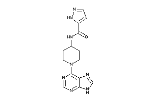 N-[1-(9H-purin-6-yl)-4-piperidyl]-1H-pyrazole-5-carboxamide