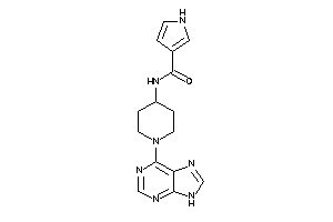 N-[1-(9H-purin-6-yl)-4-piperidyl]-1H-pyrrole-3-carboxamide