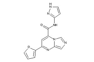2-(2-furyl)-N-(1H-pyrazol-3-yl)imidazo[1,5-a]pyrimidine-4-carboxamide
