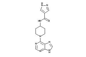 N-[1-(9H-purin-6-yl)-4-piperidyl]-1H-pyrazole-4-carboxamide