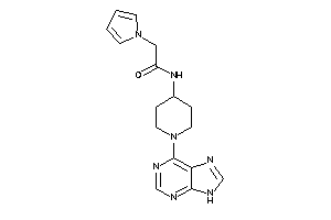 N-[1-(9H-purin-6-yl)-4-piperidyl]-2-pyrrol-1-yl-acetamide