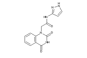 2-(2,4-diketoquinazolin-1-yl)-N-(1H-pyrazol-3-yl)acetamide