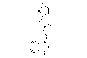 3-(2-keto-3H-benzimidazol-1-yl)-N-(1H-pyrazol-3-yl)propionamide