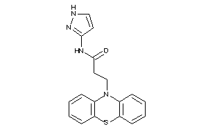 3-phenothiazin-10-yl-N-(1H-pyrazol-3-yl)propionamide