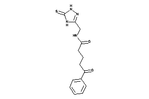 5-keto-5-phenyl-N-[(5-thioxo-1,4-dihydro-1,2,4-triazol-3-yl)methyl]valeramide