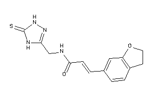 3-coumaran-6-yl-N-[(5-thioxo-1,4-dihydro-1,2,4-triazol-3-yl)methyl]acrylamide