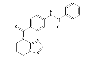 N-[4-(6,7-dihydro-5H-[1,2,4]triazolo[1,5-a]pyrimidine-4-carbonyl)phenyl]benzamide