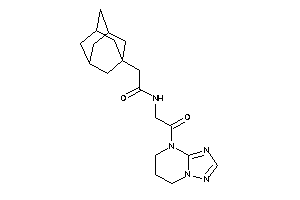 2-(1-adamantyl)-N-[2-(6,7-dihydro-5H-[1,2,4]triazolo[1,5-a]pyrimidin-4-yl)-2-keto-ethyl]acetamide