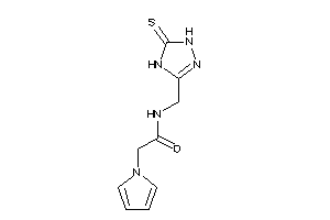 2-pyrrol-1-yl-N-[(5-thioxo-1,4-dihydro-1,2,4-triazol-3-yl)methyl]acetamide