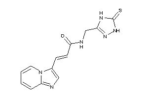 3-imidazo[1,2-a]pyridin-3-yl-N-[(5-thioxo-1,4-dihydro-1,2,4-triazol-3-yl)methyl]acrylamide