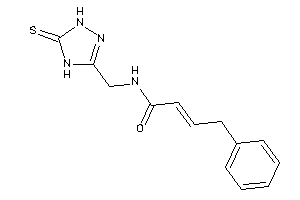 4-phenyl-N-[(5-thioxo-1,4-dihydro-1,2,4-triazol-3-yl)methyl]but-2-enamide