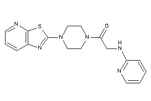 2-(2-pyridylamino)-1-(4-thiazolo[5,4-b]pyridin-2-ylpiperazino)ethanone