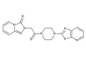 2-[2-keto-2-(4-thiazolo[5,4-b]pyridin-2-ylpiperazino)ethyl]-[1,2,4]triazolo[4,3-a]pyridin-3-one