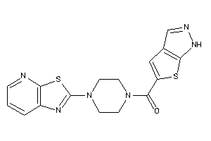 (4-thiazolo[5,4-b]pyridin-2-ylpiperazino)-(1H-thieno[2,3-c]pyrazol-5-yl)methanone