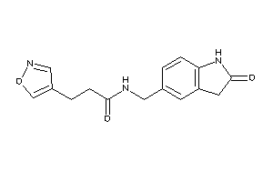 3-isoxazol-4-yl-N-[(2-ketoindolin-5-yl)methyl]propionamide