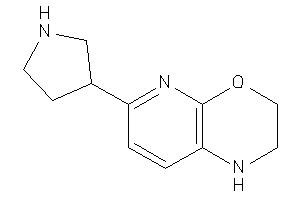 6-pyrrolidin-3-yl-2,3-dihydro-1H-pyrido[2,3-b][1,4]oxazine