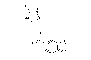 N-[(5-thioxo-1,4-dihydro-1,2,4-triazol-3-yl)methyl]pyrazolo[1,5-a]pyrimidine-6-carboxamide