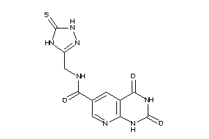 2,4-diketo-N-[(5-thioxo-1,4-dihydro-1,2,4-triazol-3-yl)methyl]-1H-pyrido[2,3-d]pyrimidine-6-carboxamide