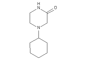 4-cyclohexylpiperazin-2-one