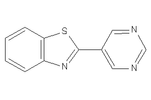 Image of 2-(5-pyrimidyl)-1,3-benzothiazole