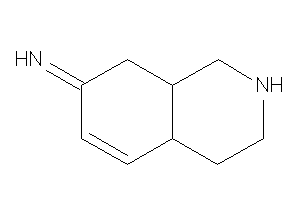 2,3,4,4a,8,8a-hexahydro-1H-isoquinolin-7-ylideneamine