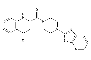 2-(4-thiazolo[5,4-b]pyridin-2-ylpiperazine-1-carbonyl)-4-quinolone