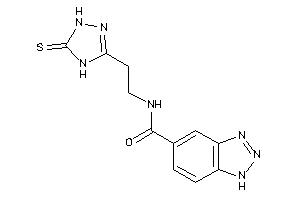 N-[2-(5-thioxo-1,4-dihydro-1,2,4-triazol-3-yl)ethyl]-1H-benzotriazole-5-carboxamide