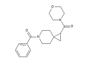 (6-benzoyl-6-azaspiro[2.5]octan-2-yl)-morpholino-methanone