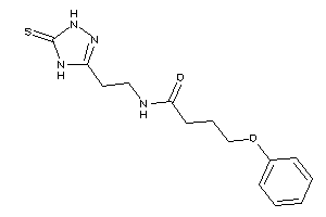 4-phenoxy-N-[2-(5-thioxo-1,4-dihydro-1,2,4-triazol-3-yl)ethyl]butyramide