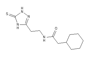 2-cyclohexyl-N-[2-(5-thioxo-1,4-dihydro-1,2,4-triazol-3-yl)ethyl]acetamide