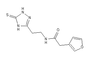 2-(3-furyl)-N-[2-(5-thioxo-1,4-dihydro-1,2,4-triazol-3-yl)ethyl]acetamide