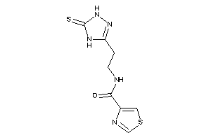 N-[2-(5-thioxo-1,4-dihydro-1,2,4-triazol-3-yl)ethyl]thiazole-4-carboxamide