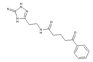 5-keto-5-phenyl-N-[2-(5-thioxo-1,4-dihydro-1,2,4-triazol-3-yl)ethyl]valeramide