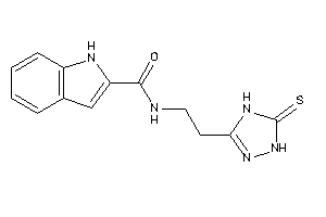 N-[2-(5-thioxo-1,4-dihydro-1,2,4-triazol-3-yl)ethyl]-1H-indole-2-carboxamide