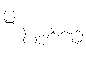 1-(7-phenethyl-3,7-diazaspiro[4.5]decan-3-yl)-3-phenyl-propan-1-one