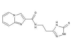 N-[2-(5-thioxo-1,4-dihydro-1,2,4-triazol-3-yl)ethyl]imidazo[1,2-a]pyridine-2-carboxamide