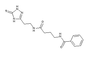 N-[4-keto-4-[2-(5-thioxo-1,4-dihydro-1,2,4-triazol-3-yl)ethylamino]butyl]benzamide