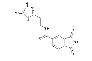 1,3-diketo-N-[2-(5-thioxo-1,4-dihydro-1,2,4-triazol-3-yl)ethyl]isoindoline-5-carboxamide