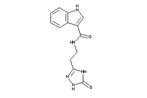 N-[2-(5-thioxo-1,4-dihydro-1,2,4-triazol-3-yl)ethyl]-1H-indole-3-carboxamide