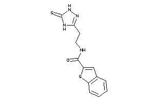 N-[2-(5-thioxo-1,4-dihydro-1,2,4-triazol-3-yl)ethyl]benzothiophene-2-carboxamide