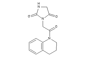 3-[2-(3,4-dihydro-2H-quinolin-1-yl)-2-keto-ethyl]hydantoin