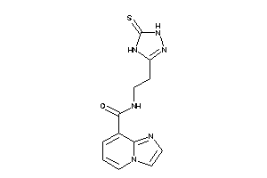 N-[2-(5-thioxo-1,4-dihydro-1,2,4-triazol-3-yl)ethyl]imidazo[1,2-a]pyridine-8-carboxamide