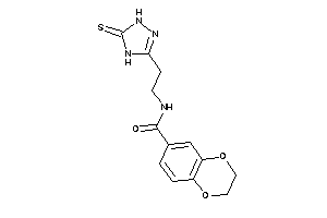 N-[2-(5-thioxo-1,4-dihydro-1,2,4-triazol-3-yl)ethyl]-2,3-dihydro-1,4-benzodioxine-6-carboxamide