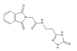 2-phthalimido-N-[2-(5-thioxo-1,4-dihydro-1,2,4-triazol-3-yl)ethyl]acetamide