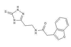 2-(benzofuran-3-yl)-N-[2-(5-thioxo-1,4-dihydro-1,2,4-triazol-3-yl)ethyl]acetamide