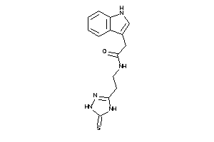 2-(1H-indol-3-yl)-N-[2-(5-thioxo-1,4-dihydro-1,2,4-triazol-3-yl)ethyl]acetamide