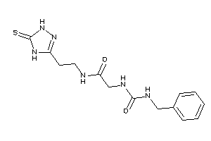 2-(benzylcarbamoylamino)-N-[2-(5-thioxo-1,4-dihydro-1,2,4-triazol-3-yl)ethyl]acetamide