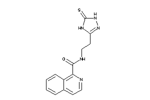 N-[2-(5-thioxo-1,4-dihydro-1,2,4-triazol-3-yl)ethyl]isoquinoline-1-carboxamide