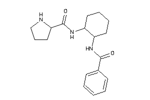 N-(2-benzamidocyclohexyl)pyrrolidine-2-carboxamide